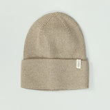 Ribbed Viscose Turn Up Beanie.