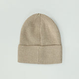 Ribbed Viscose Turn Up Beanie.