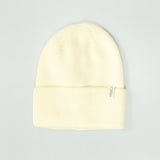 Ribbed Viscose Turn Up Beanie.