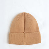 Ribbed Viscose Turn Up Beanie.