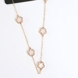 Necklace And Earring Set.Mother Of Pearl. CIARRA Fashion Fusion