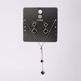 Clover 2 Pack Necklace And Earring Set
