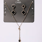 Clover 2 Pack Necklace And Earring Set