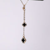 Clover 2 Pack Necklace And Earring Set