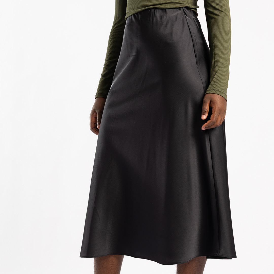 ALORA LADIES BLACK SKIRT