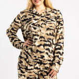 ALORA LADIES BLK/STONE SHIRT