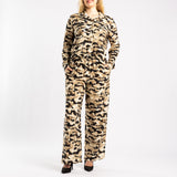 ALORA LADIES BLK/STN PANTS