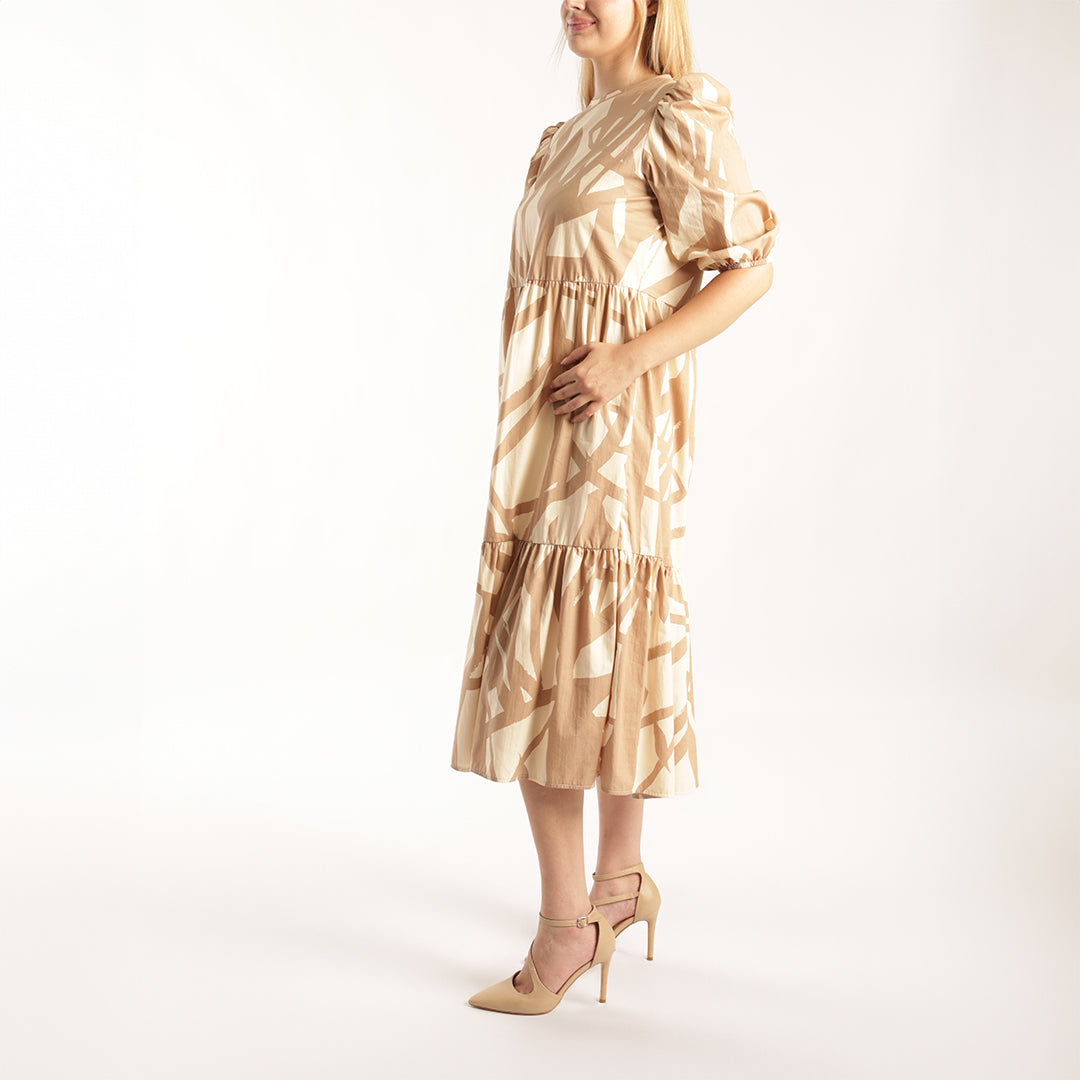 ALORA LADIES PRINTED DRESS