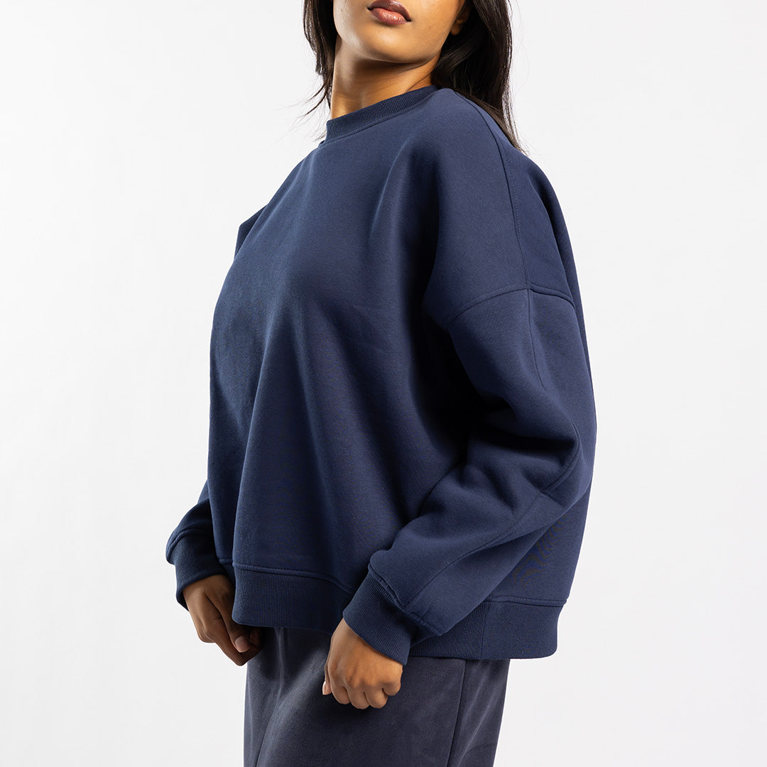 NAVY LONG SLEEVE SWEATER
