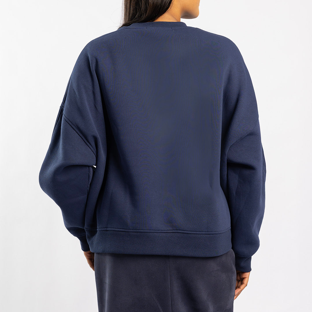 NAVY LONG SLEEVE SWEATER
