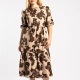 ALORA LADIES PRINTED DRESS