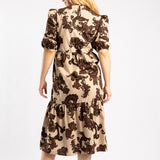 ALORA LADIES PRINTED DRESS