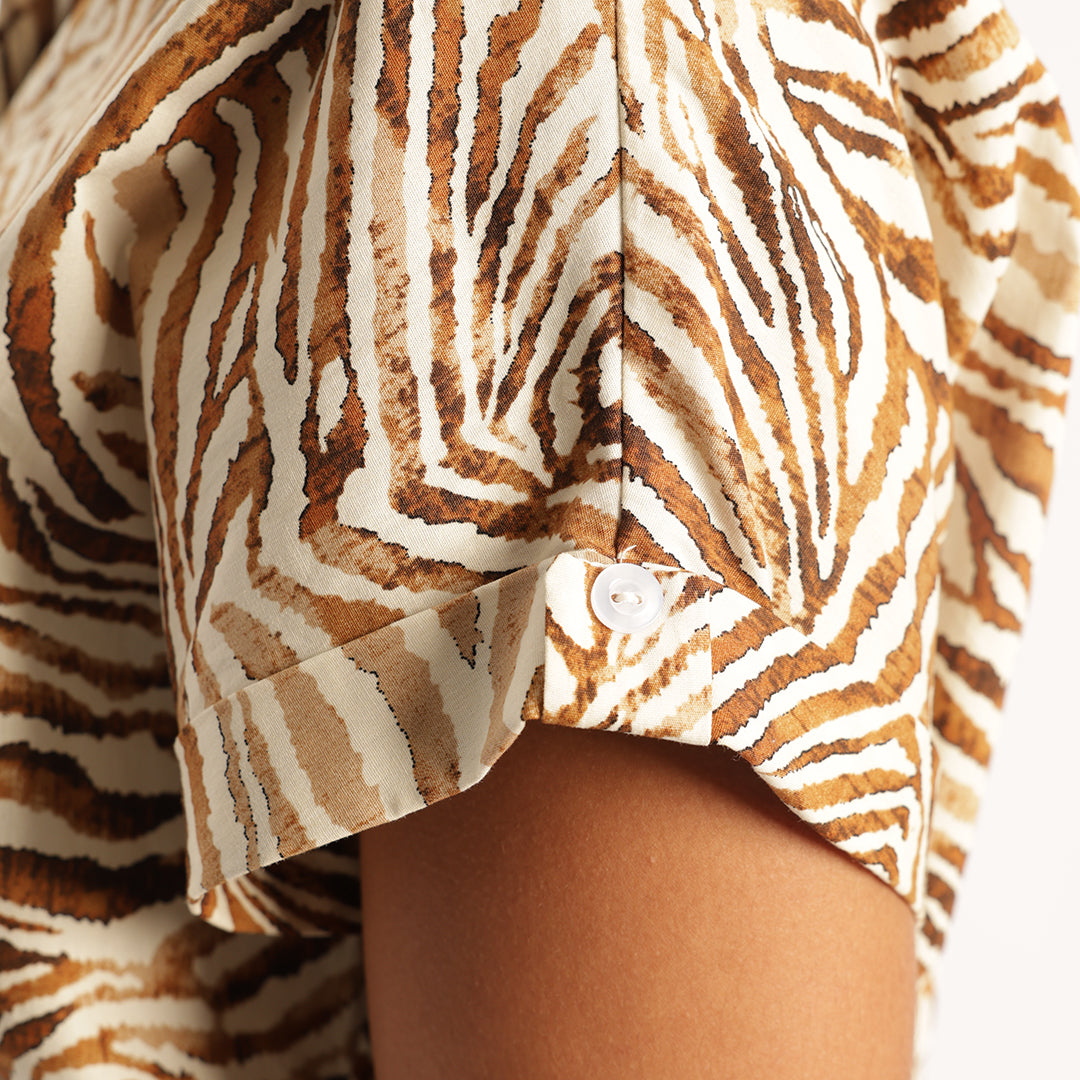 ALORA LADIES PRINTED SHIRT