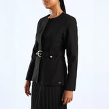 LDS COLLARLESS JKT