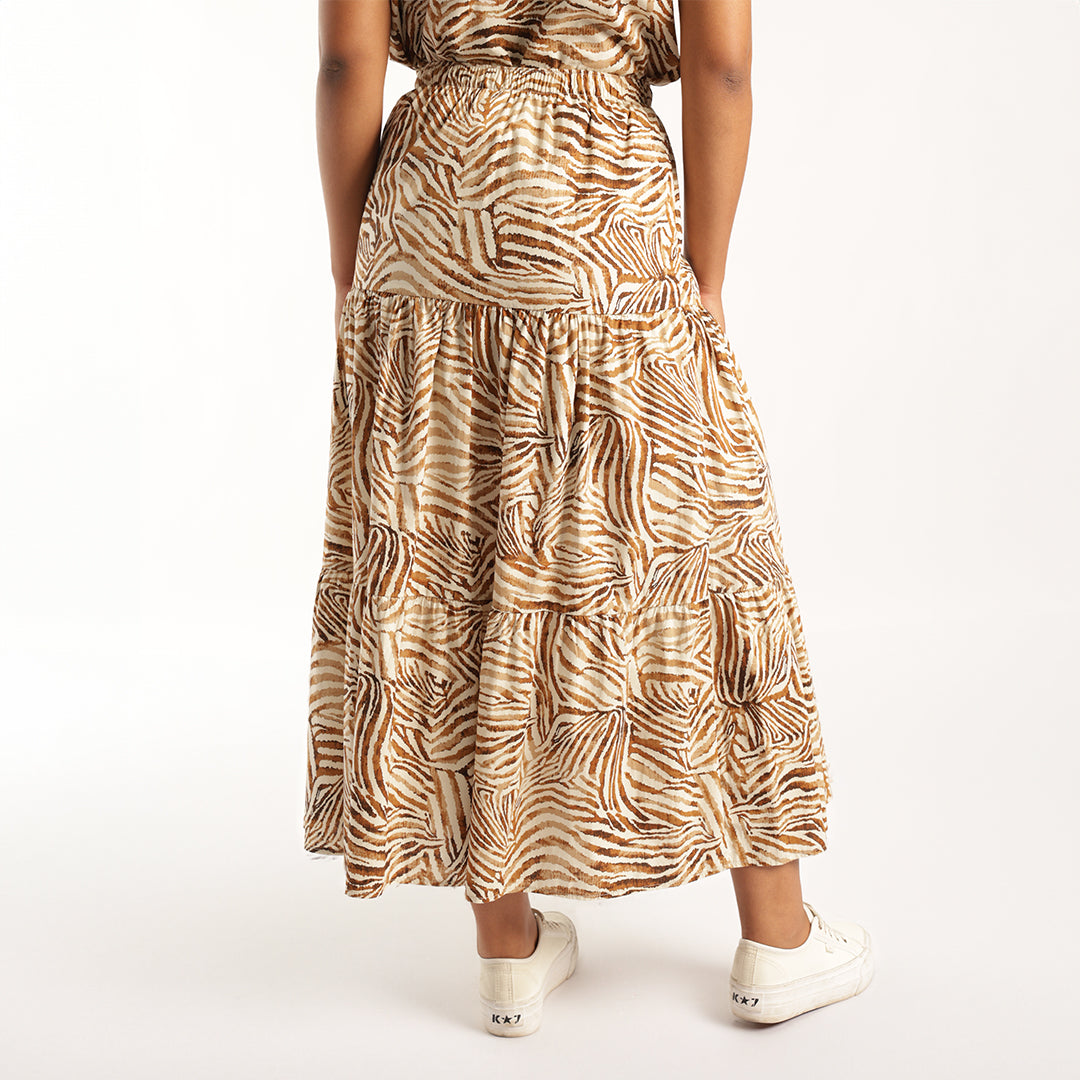 ALORA LADIES PRINTED SKIRT