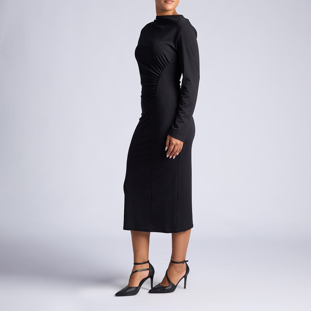 ALORA LADIES BLACK DRESS
