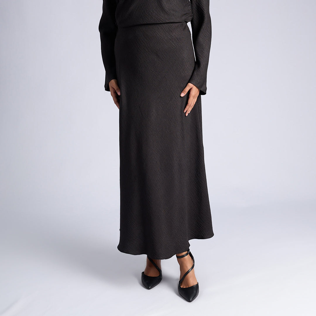 ALORA LADIES BLACK SKIRT