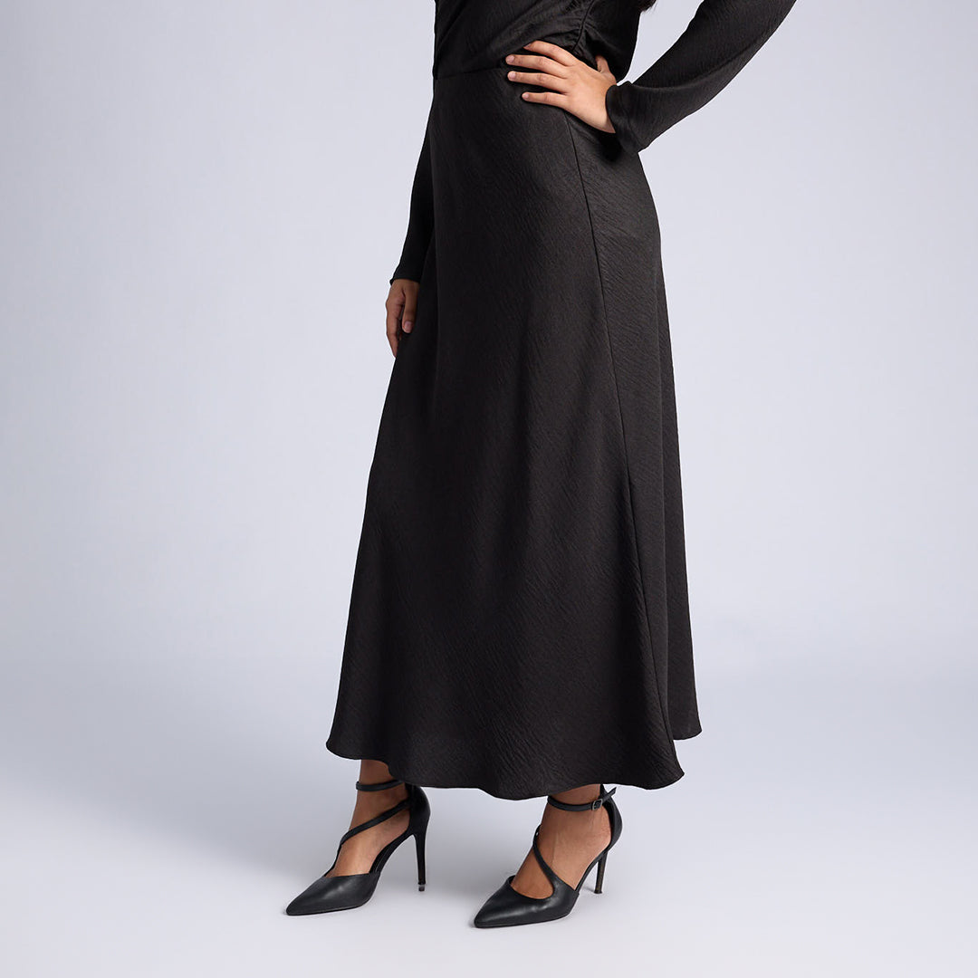 ALORA LADIES BLACK SKIRT