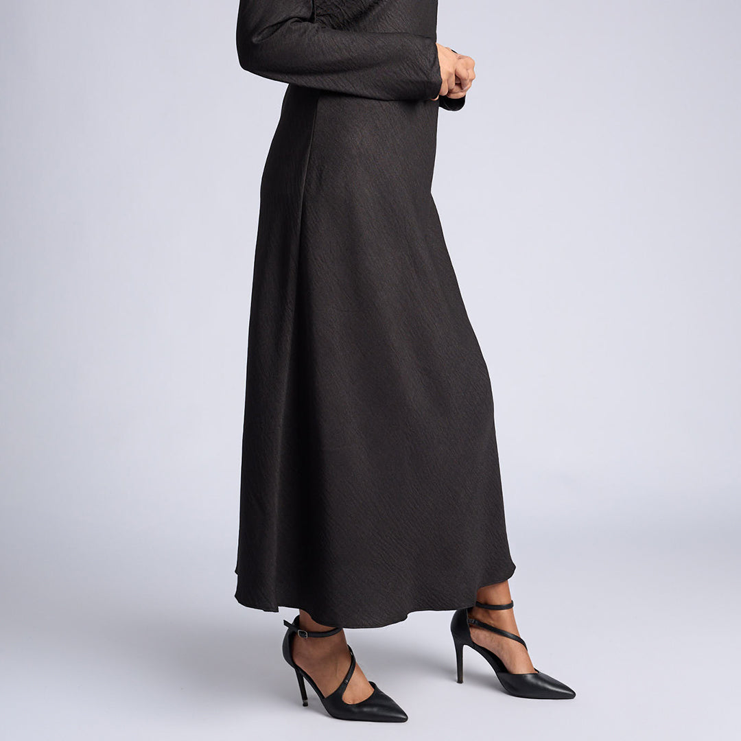 ALORA LADIES BLACK SKIRT