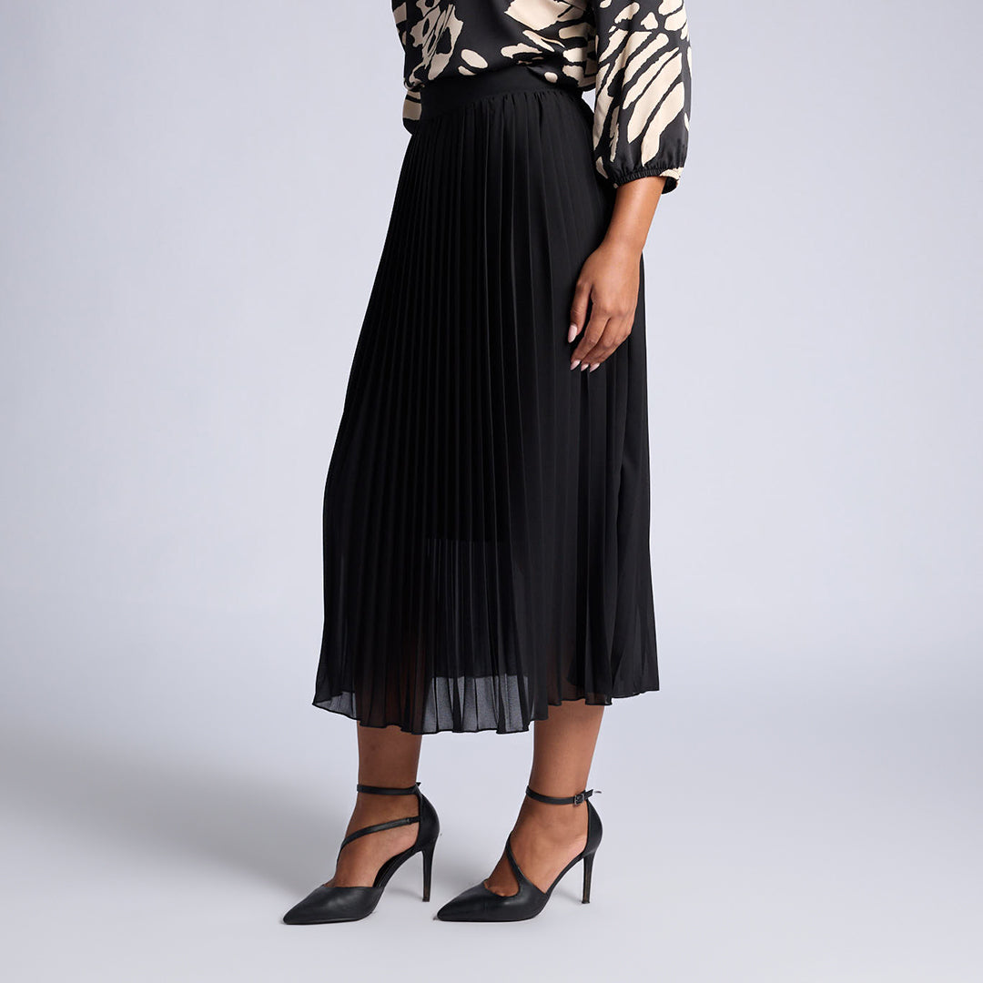 ALORA LADIES BLACK SKIRT