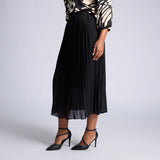 ALORA LADIES BLACK SKIRT