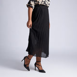 ALORA LADIES BLACK SKIRT