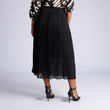 ALORA LADIES BLACK SKIRT