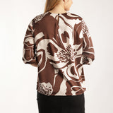ALORA LADIES PRINTED TOP