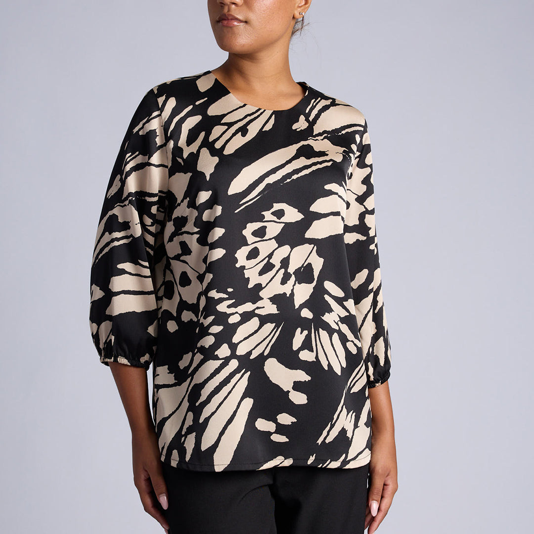 ALORA LADIES PRINTED TOP