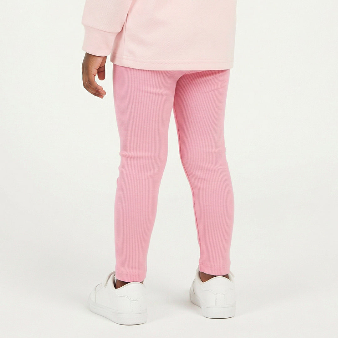 Pink Knit Legging