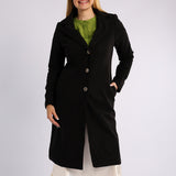 ALORA LADIES BLACK MELTON