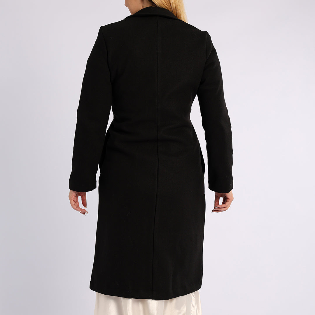 ALORA LADIES BLACK MELTON