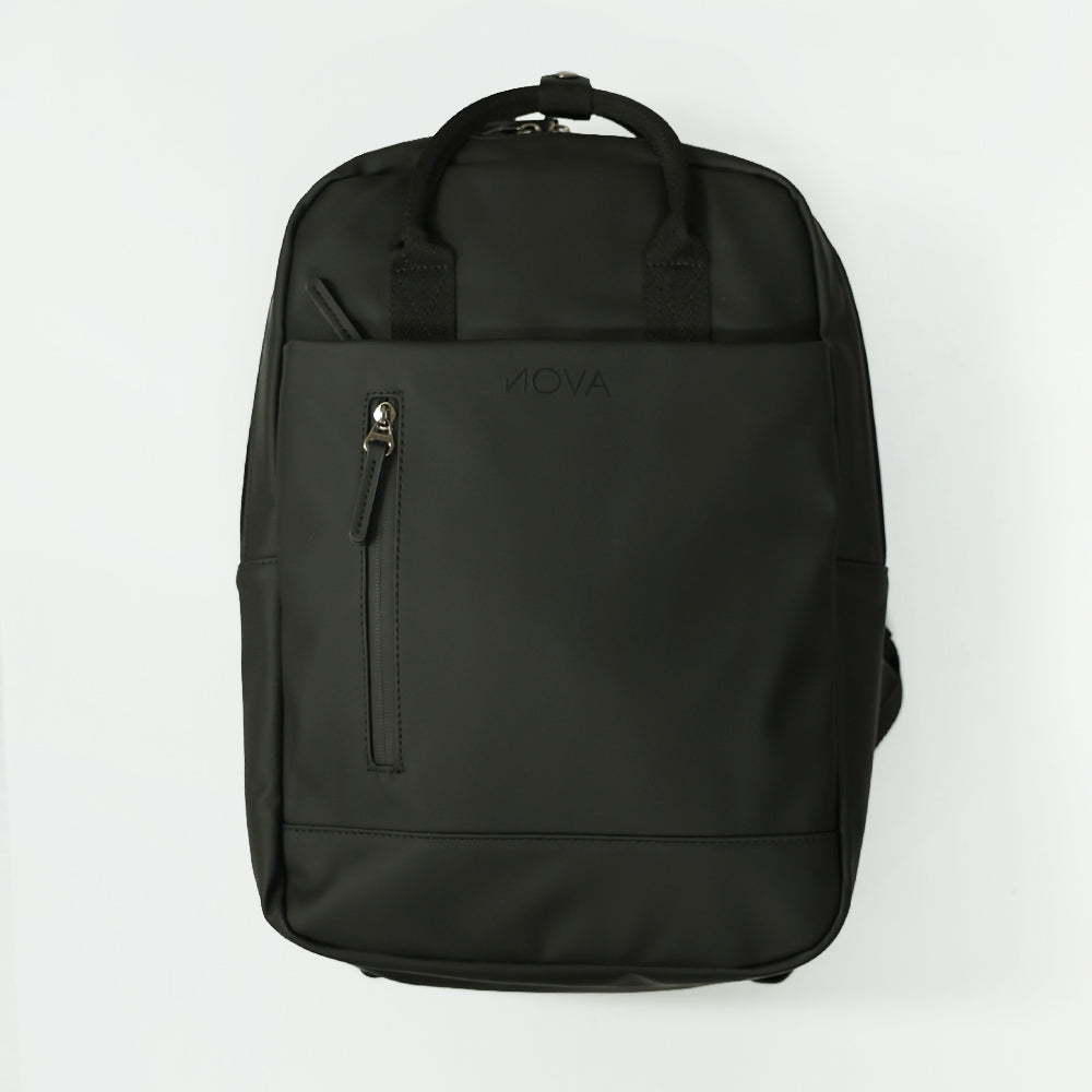 Soft Touch Pu Laptop Backpack.