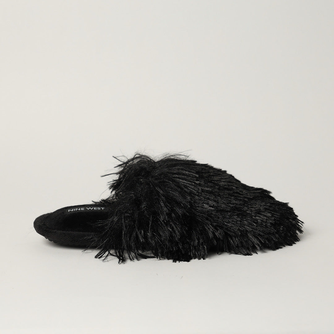 LADIES BLACK SLIPPER
