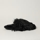 LADIES BLACK SLIPPER
