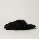 LADIES BLACK SLIPPER
