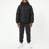 BLACK PUFFER JACKET