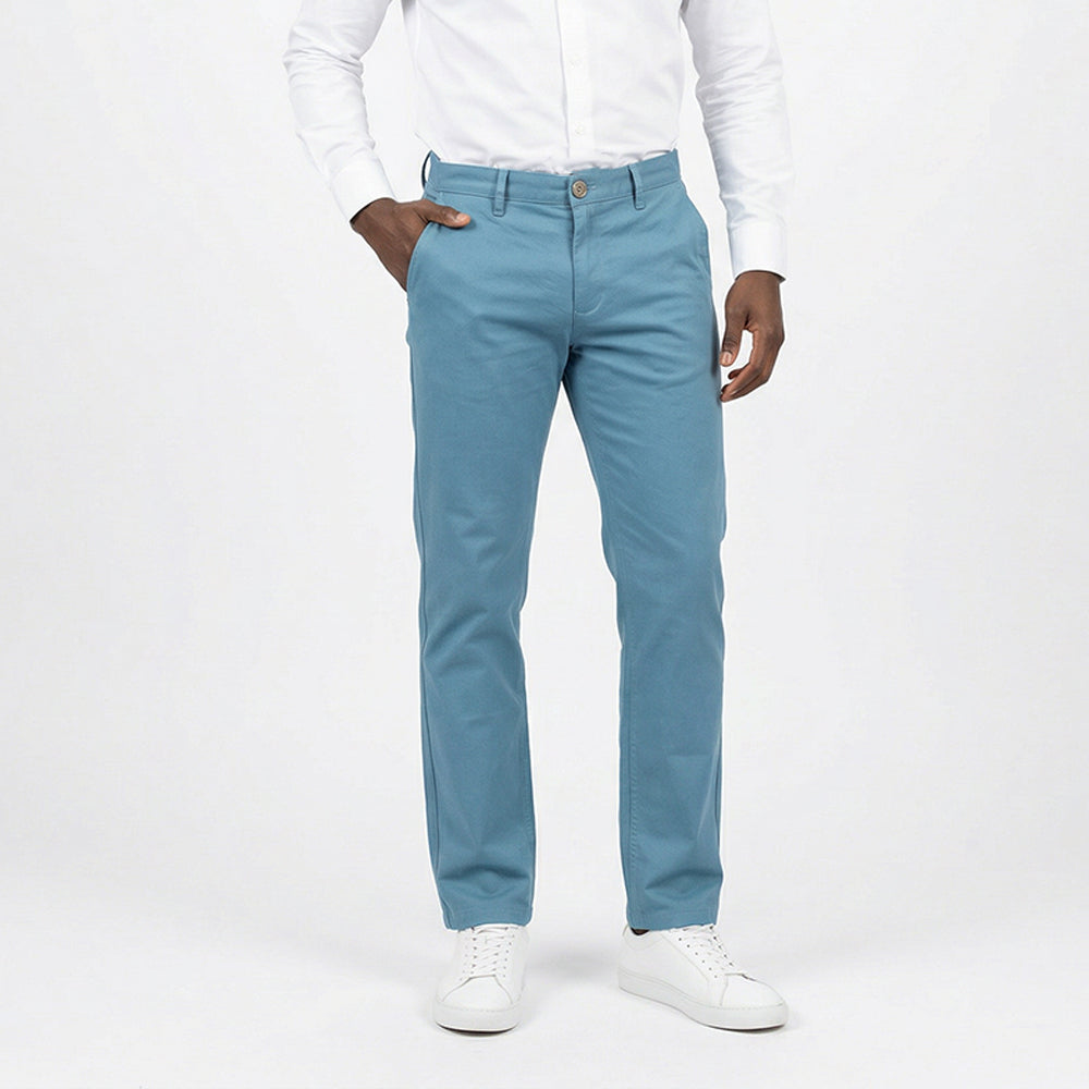 Blue Stretch Chino