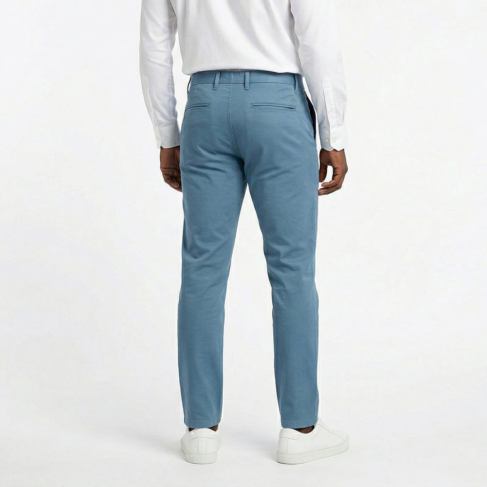 Blue Stretch Chino