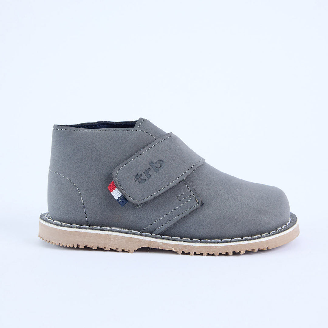 PRE BOYS TRB OLIVE VELCRO STRAP BOOT (WOVEN BADGE)