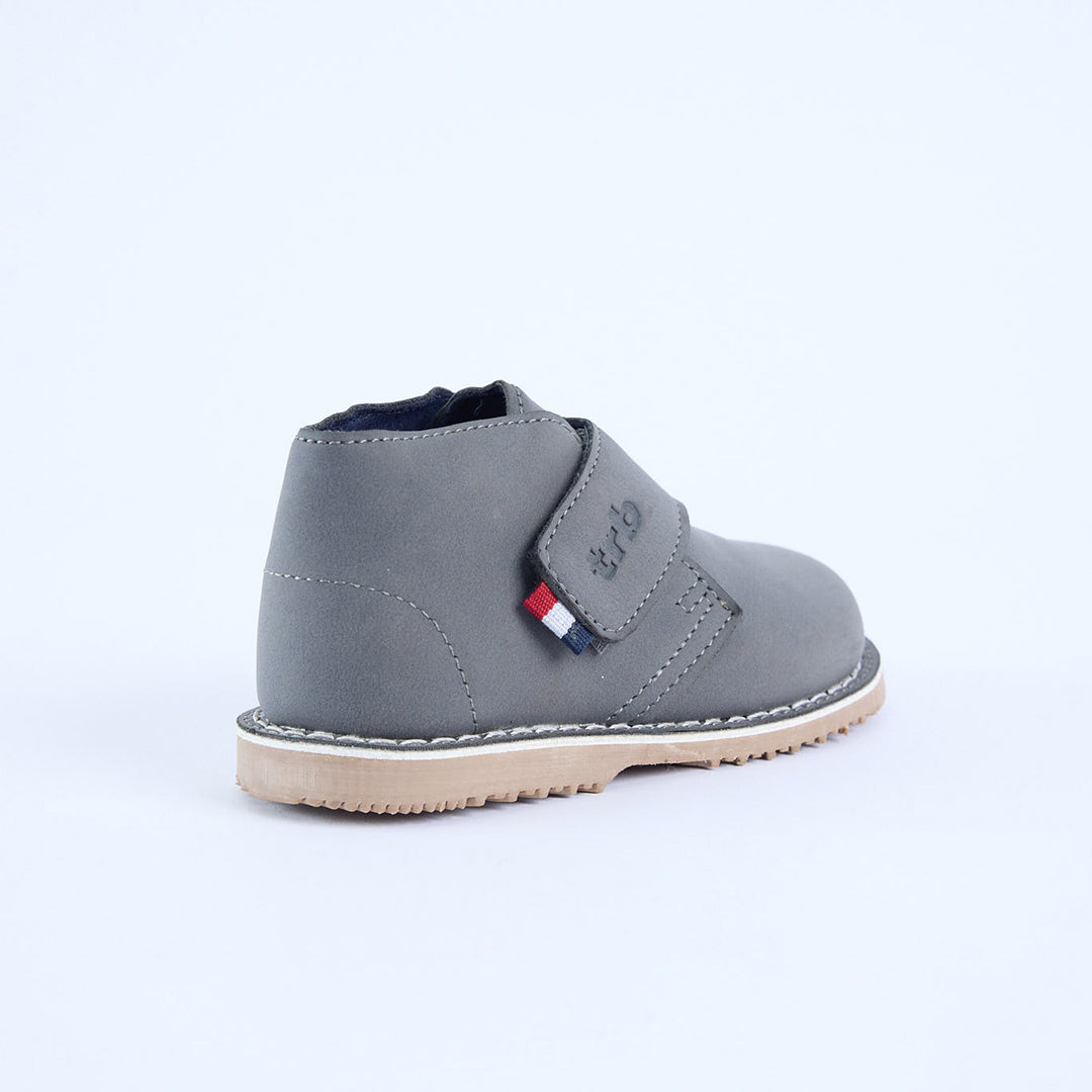 PRE BOYS TRB OLIVE VELCRO STRAP BOOT (WOVEN BADGE)