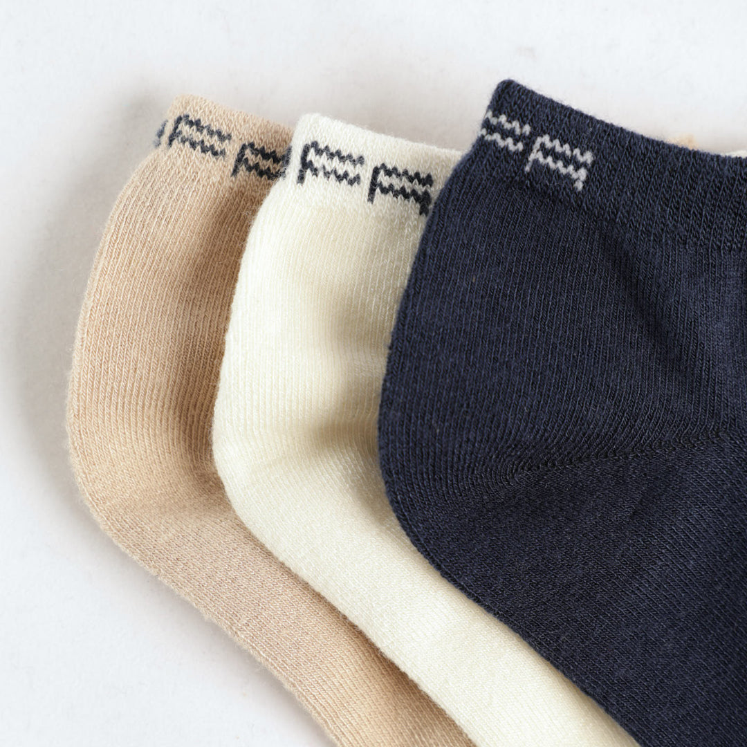 Bamboo Trainer Liner 3 Pack Socks