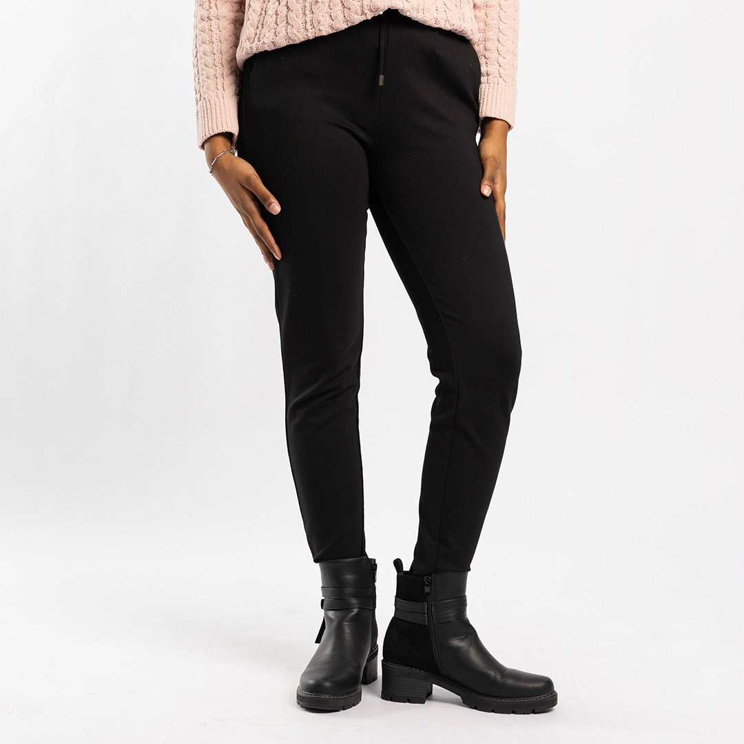 BLACK PONTE PANT