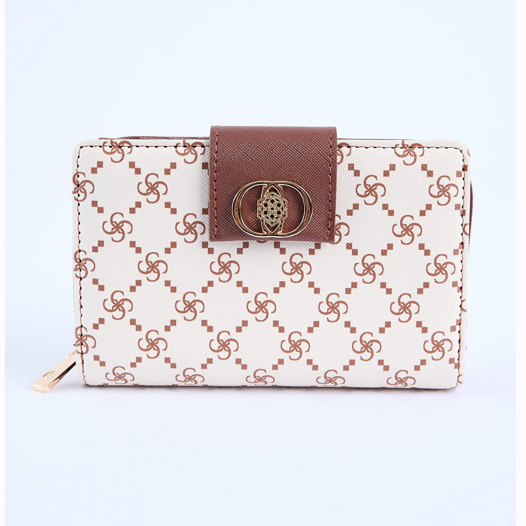 Aop Clasp Utility Wallet