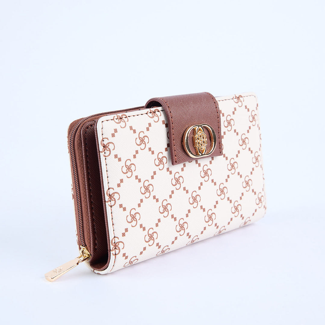 Aop Clasp Utility Wallet