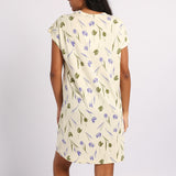 LADIES LQD BUTTERCUP TULIP PRINTED SLEEPSHIRT