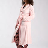 LADIES LQD ROSE PINK PLUSH GOWN