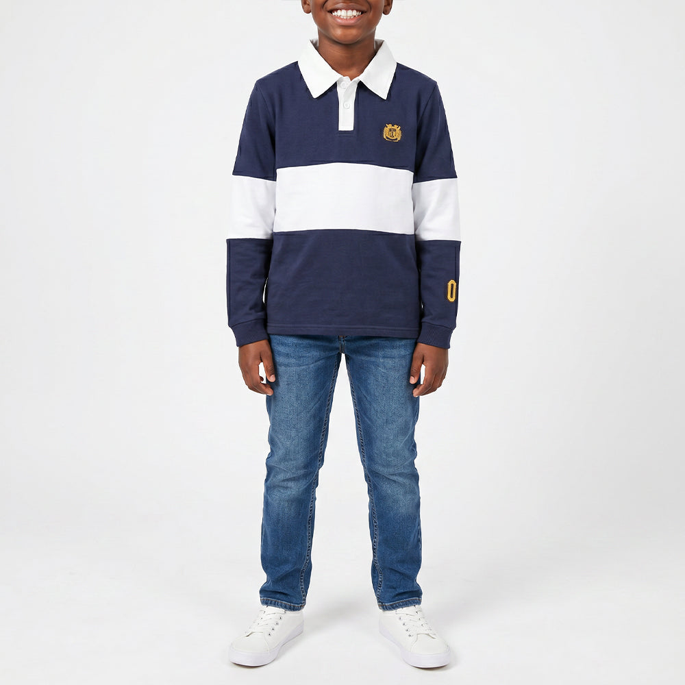 Boys Colour Block Sweater