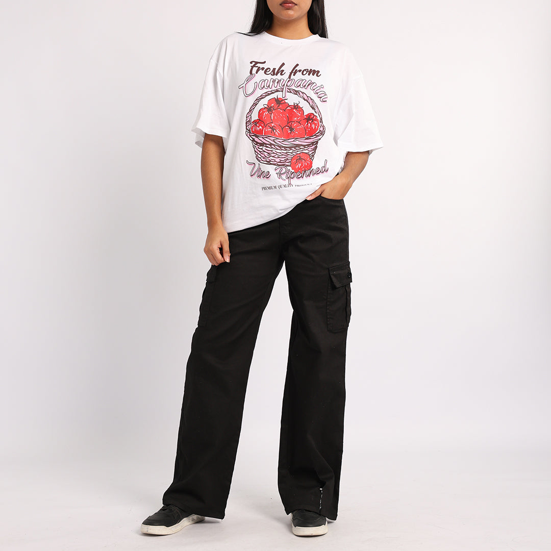 BLACK CARGO PANT