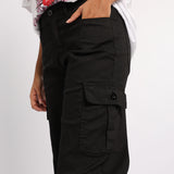 BLACK CARGO PANT